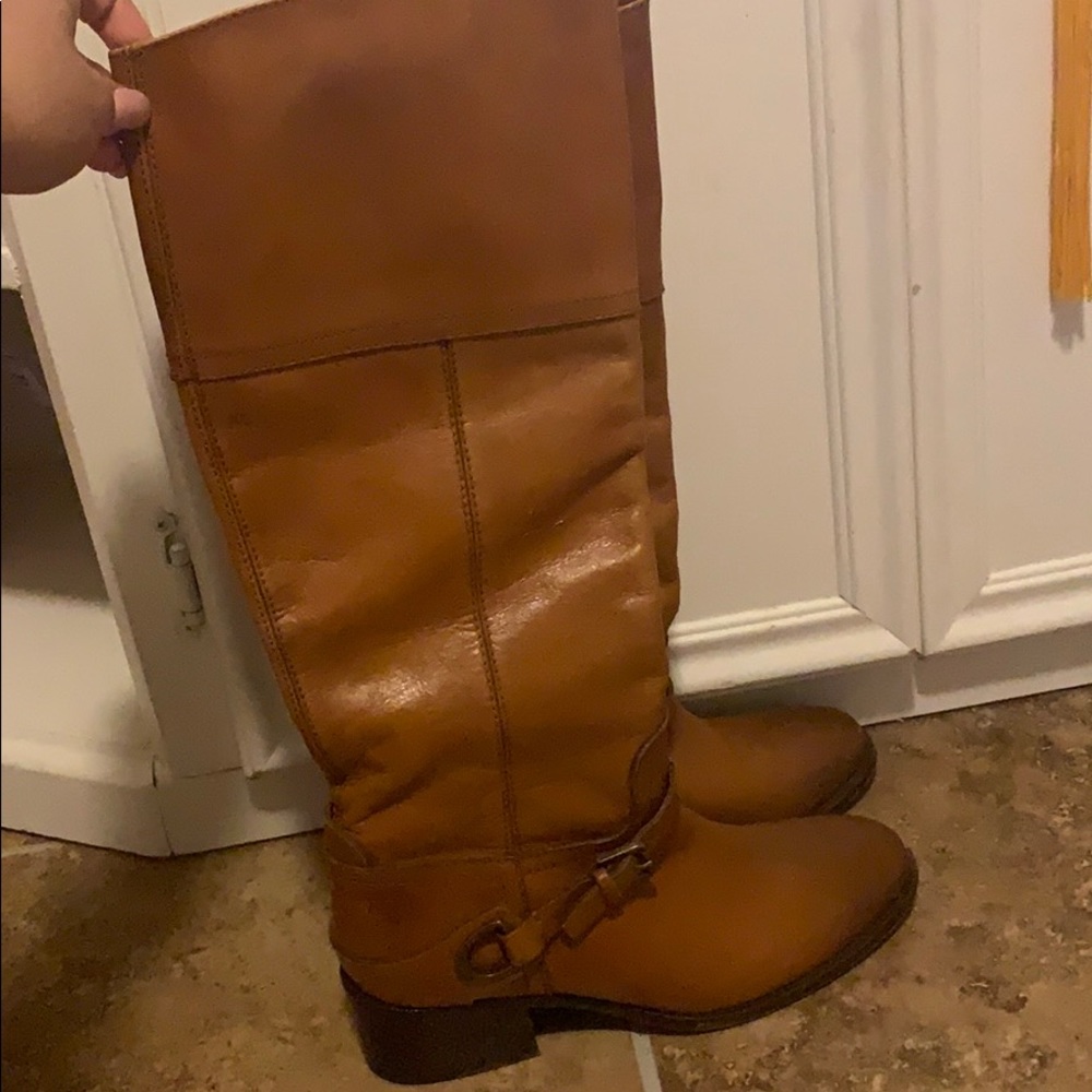 Ralph Lauren Brown leather boots